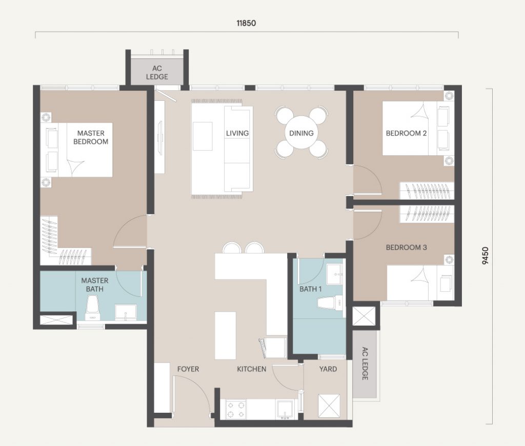 alora floorplan type f