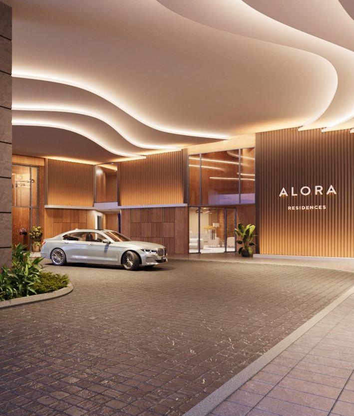 Alora Residences Entrance